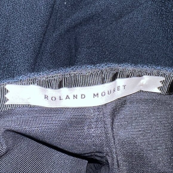 Roland Mouret Black Wool Blend Skirt - Picture 3 of 5